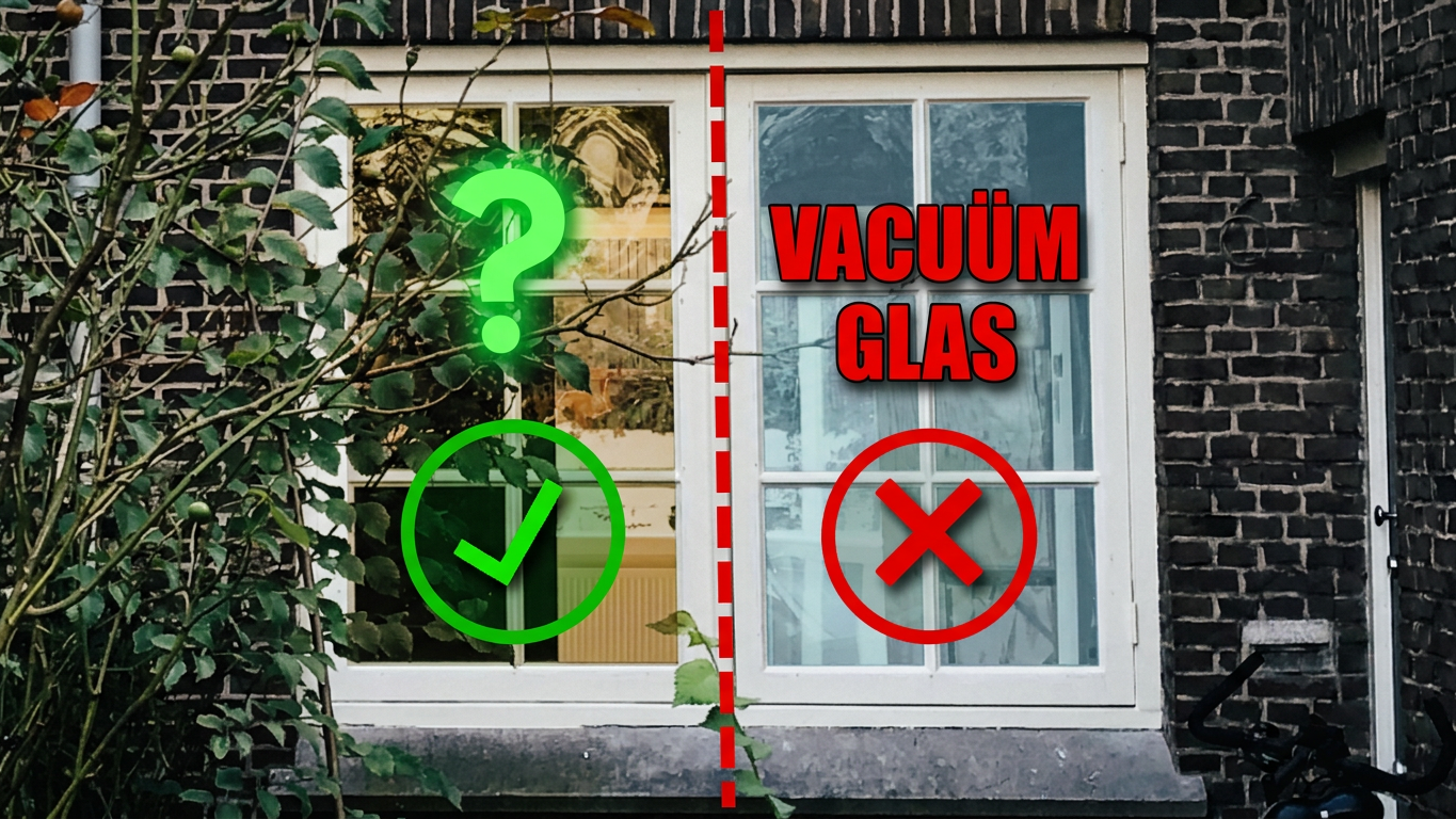 Glas in monumenten – de laagste u waarde is niet altijd de beste keuze